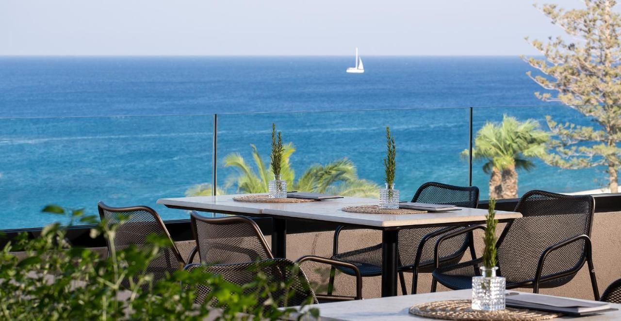 Helea Lifestyle Beach Resort Kallithéa Exterior foto View from the restaurant