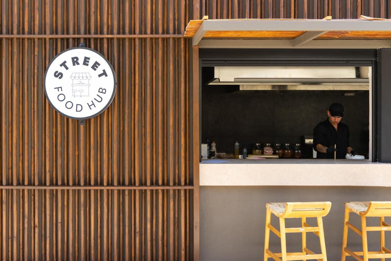 Helea Lifestyle Beach Resort Kallithéa Exterior foto Street Food Hub